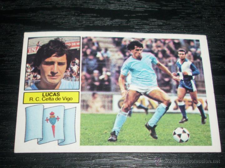 Cromos de f&uacute;tbol: -ESTE 82-83 : LUCAS  ( CELTA ) - Foto 1