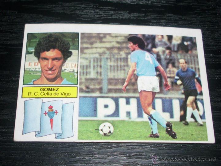 Cromos de f&uacute;tbol: -ESTE 82-83 : GOMEZ  ( CELTA ) - Foto 1