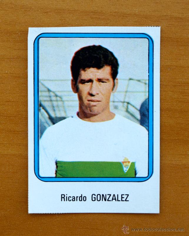 Cromos de f&uacute;tbol: Elche - Gonz&aacute;lez 87 - Ediciones Vulcano 1975-1976, 75-76 - Foto 1