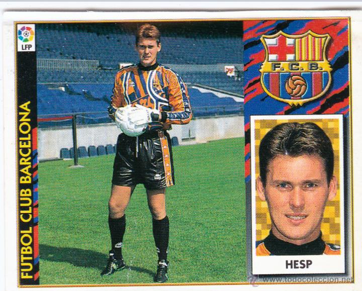 Cromos de f&uacute;tbol: ESTE 97/98 HESP COLOCA DEL BARCELONA (LEVE VENTANILLA)(A-9) - Foto 1
