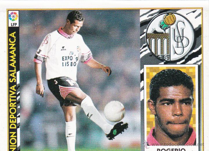 Cromos de f&uacute;tbol: ESTE 97/98 ROGERIO COLOCA DEL SALAMANCA (LEVE VENTANILLA)(A-9) - Foto 1