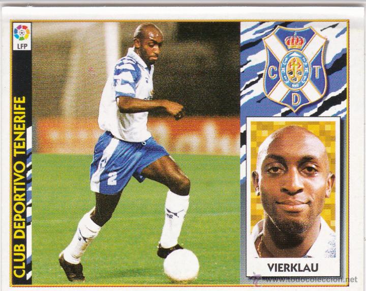 Cromos de f&uacute;tbol: ESTE 97/98 VIERKLAU COLOCA DEL TENERIFE (LEVE VENTANILLA)(A-9) - Foto 1