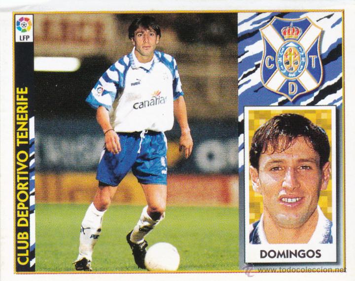 Cromos de f&uacute;tbol: ESTE 97/98 DOMINGOS COLOCA DEL TENERIFE (LEVE VENTANILLA)(A-9) - Foto 1