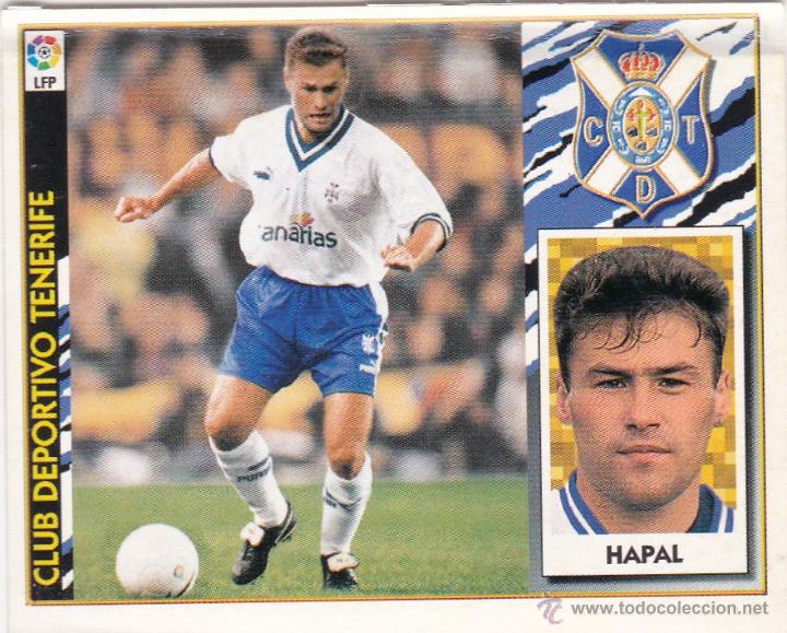 Cromos de f&uacute;tbol: ESTE 97/98 HAPAL COLOCA DEL TENERIFE (LEVE VENTANILLA)(A-9) - Foto 1