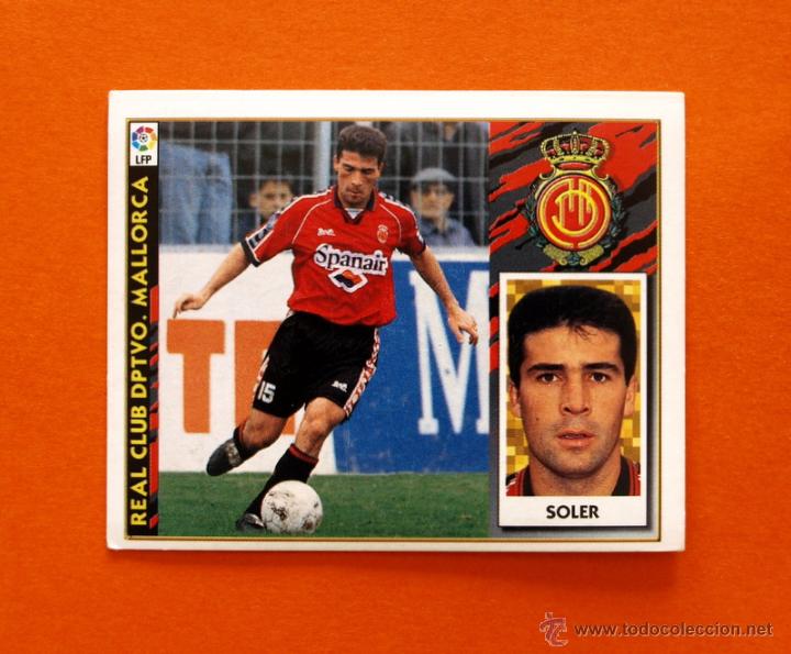 Cromos de f&uacute;tbol: Mallorca - Soler - Ediciones Este 1997-1998, 97-98 - Nunca pegado - Foto 1