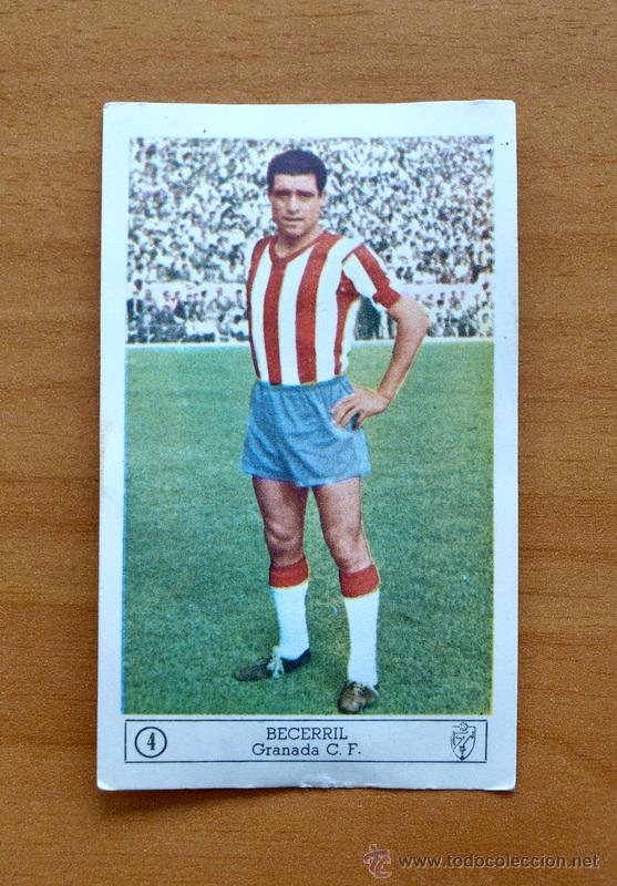 Cromos de f&uacute;tbol: Granada - 4 Becerril - Editorial Ferca 1959-1960, 59-60 - Foto 1