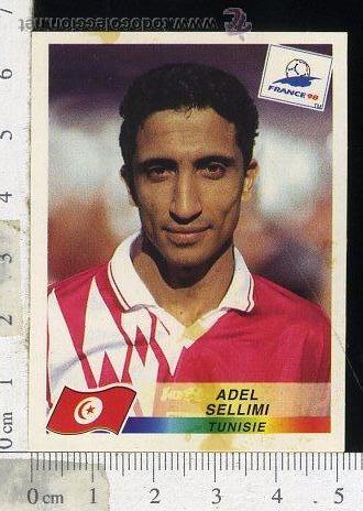 Cartes &agrave; collectionner de Football: CROMO FRANCE 98 DANONE PANINI. ADEL SELLINI TUNISIE