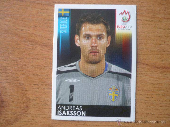 Panini 390 Andreas Isaksson Schweden UEFA Euro 2008 Austria Switzerland 
