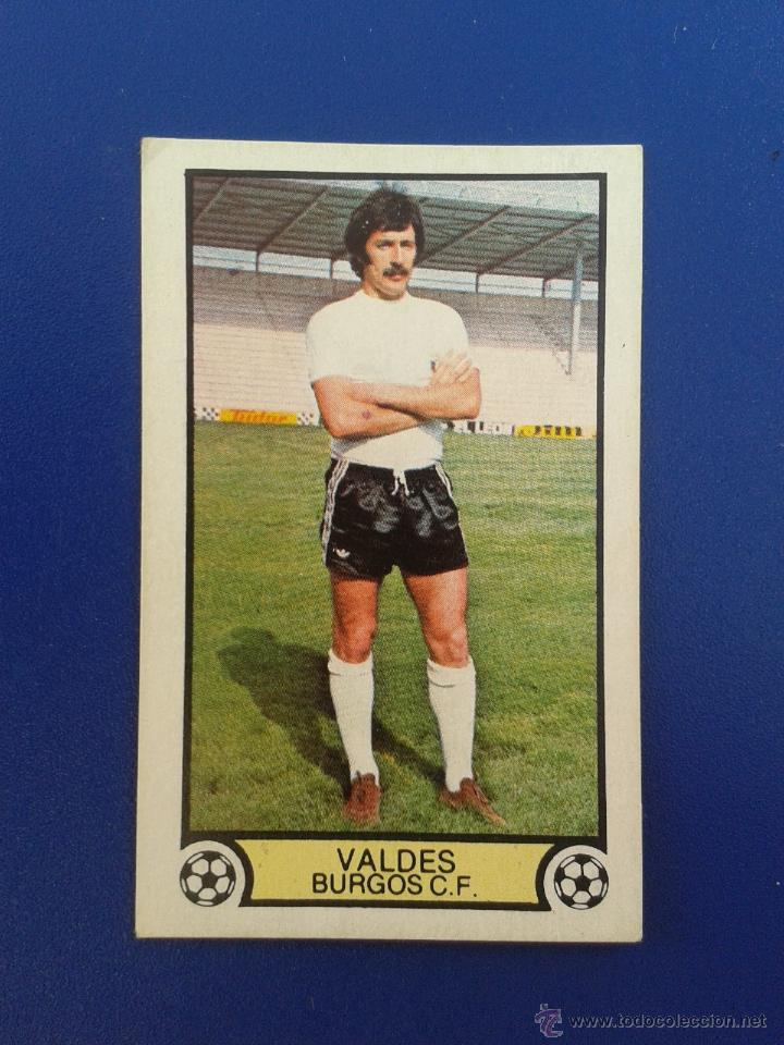 Cromos de f&uacute;tbol: CROMOS EDICIONES ESTE LIGA 79 80 CROMO NUNCA PEGADO BURGOS VALDES