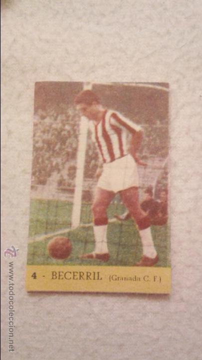 Cromos de f&uacute;tbol: FHER? 4 BECERRIL GRANADA - Foto 1