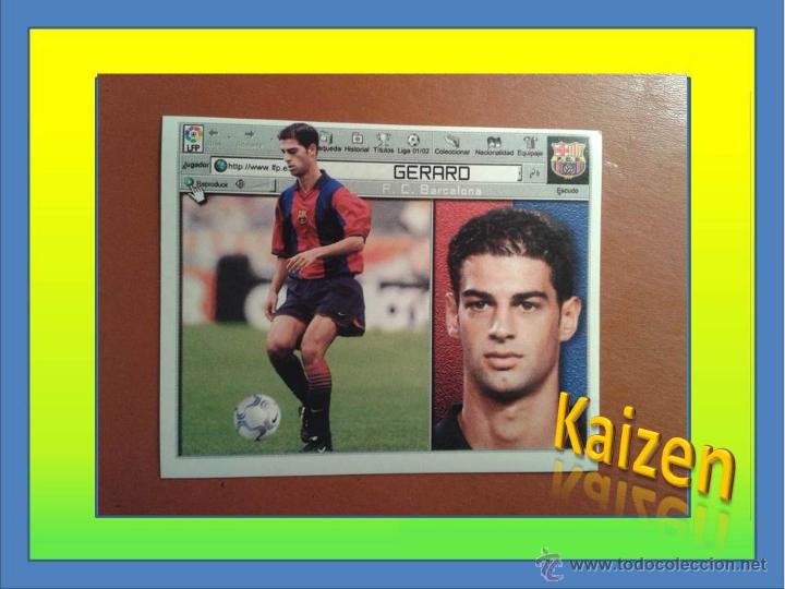 Cromos de f&uacute;tbol: GERARD. SIN PEGAR. EDICIONES ESTE 2001/02. 01/02 - Foto 1