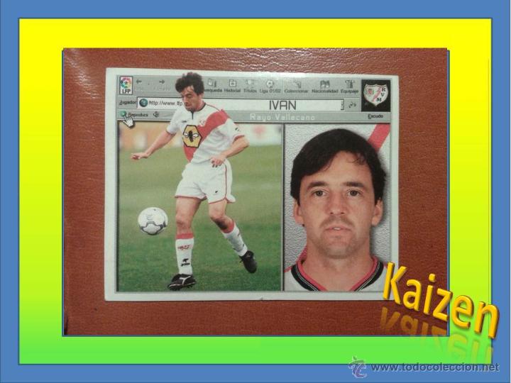 Cromos de f&uacute;tbol: IVAN. RAYO VALLECANO. SIN PEGAR. EDICIONES ESTE 2001/02. 01/02 - Foto 1