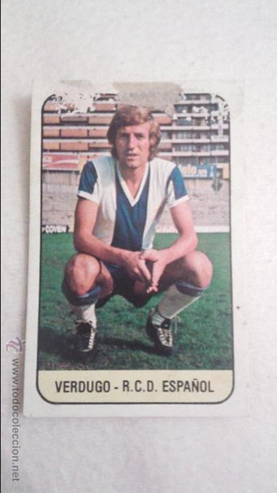 Cromos de f&uacute;tbol: 78-79 ESTE. ESPA&Ntilde;OL VERDUGO - Foto 1