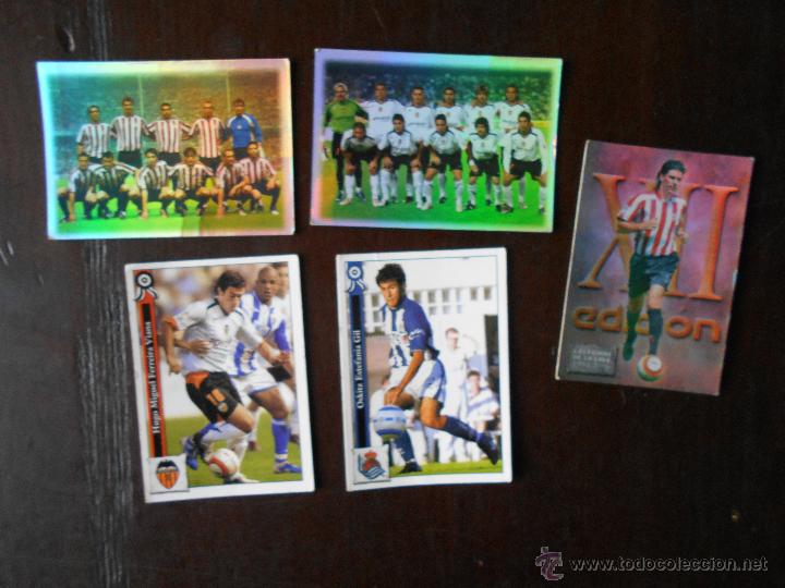 Cromos de Futebol: LOTE 5 CROMOS - FICHAS DE LA LIGA 2005 / 2006 - MUNDICROMO (8R)