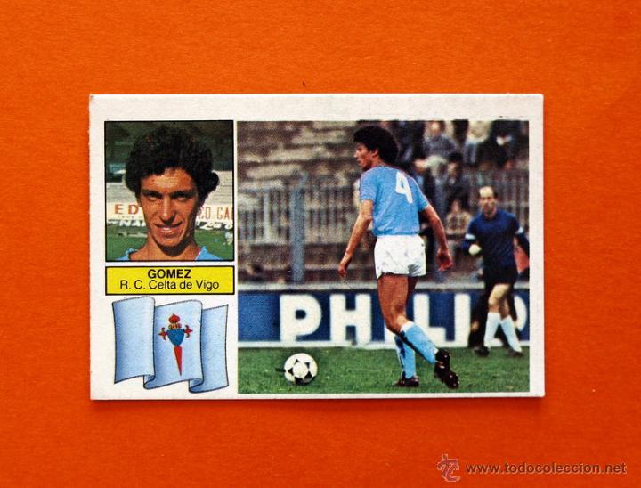 Cromos de f&uacute;tbol: CELTA - GOMEZ - 1982-1983, 82-83 - EDICIONES ESTE - Nunca pegado - Foto 1
