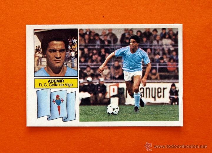 Cromos de f&uacute;tbol: CELTA - ADEMIR - 1982-1983, 82-83 - EDICIONES ESTE - - Foto 1