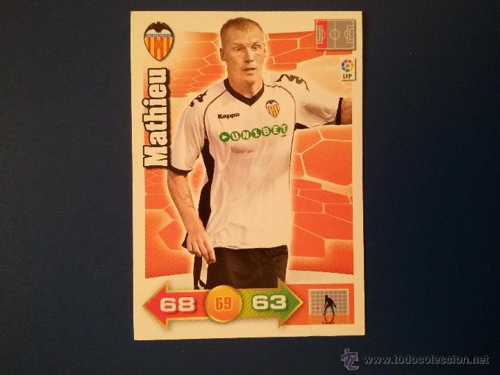 Cromos de f&uacute;tbol: Cromo PANINI ADRENALYN XL 2010-11 MATHIEU - Foto 1