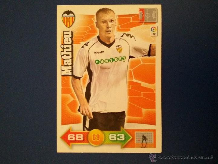 Cromos de f&uacute;tbol: Cromo PANINI ADRENALYN XL 2010-11 MATHIEU - Foto 1