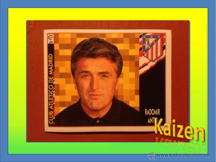 Cromos de f&uacute;tbol: ANTIC. AT. MADRID. SIN PEGAR. ED. ESTE 97/98 - Foto 1