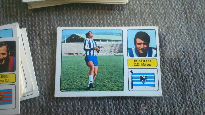 Cromos de f&uacute;tbol: Fher 73 74 C.d.malaga bustillo nunca pegado - Foto 1