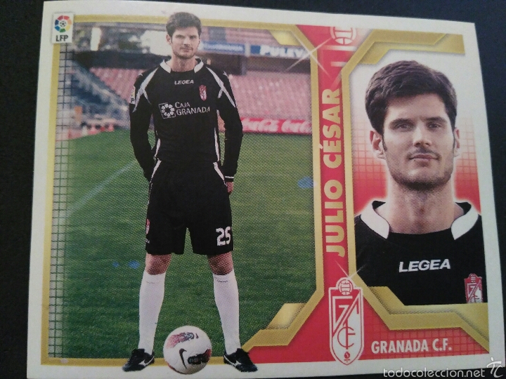 Cromos de f&uacute;tbol: Julio Cesar - Granada - Coloca - Este 11 12 2011 2012 - Foto 1