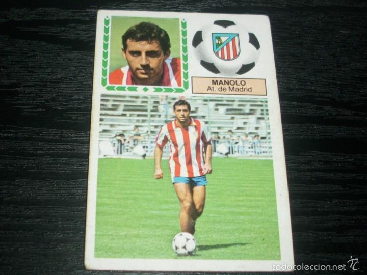 Cromos de f&uacute;tbol: -ESTE 83-84 : MANOLO  ( AT.MADRID ) - Foto 1