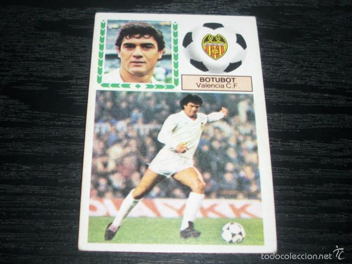 Cromos de f&uacute;tbol: -ESTE 83-84 : BOTUBOT ( VALENCIA ) - Foto 1