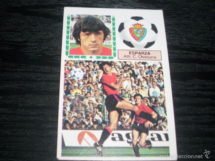 Cromos de f&uacute;tbol: -ESTE 83-84 : ESPARZA  ( OSASUNA ) - Foto 1