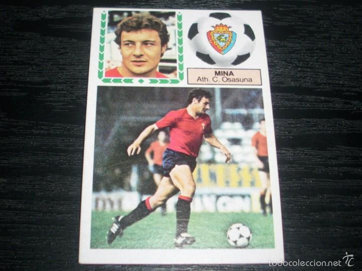 Cromos de f&uacute;tbol: -ESTE 83-84 : MINA  ( OSASUNA ) - Foto 1