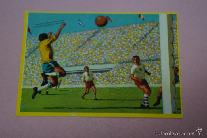 Football Stickers: CROMO DE FUTBOL JUGADA DE BRASIL SIN PEGAR N&ordm; 61 A&Ntilde;O 1982 DEL ALBUM FUTBOL EN ACCION DE DANONE