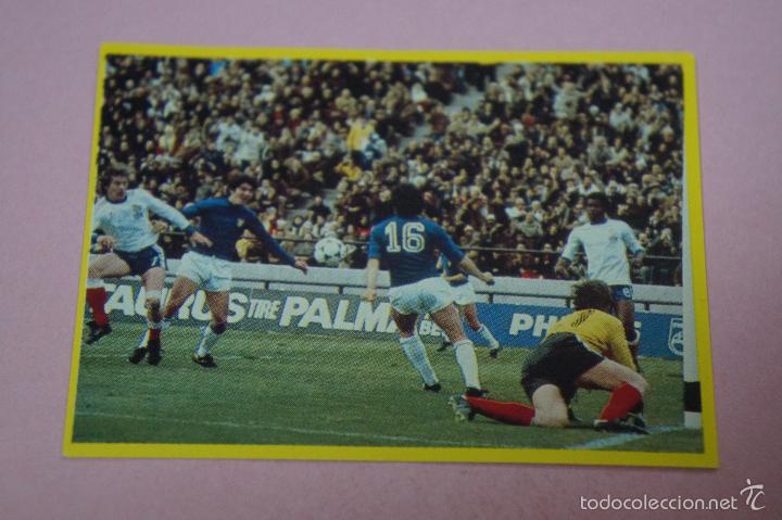 Cartes &agrave; collectionner de Football: CROMO DE FUTBOL ARGENTINA-ITALIA SIN PEGAR N&ordm; 86 A&Ntilde;O 1982 DEL ALBUM FUTBOL EN ACCION DE DANONE