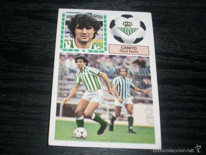 Cromos de f&uacute;tbol: -ESTE 83-84 : CANITO  ( BETIS ) - Foto 1