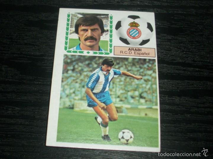 Cromos de f&uacute;tbol: -ESTE 83-84 : ARABI  ( ESPA&Ntilde;OL ) - Foto 1