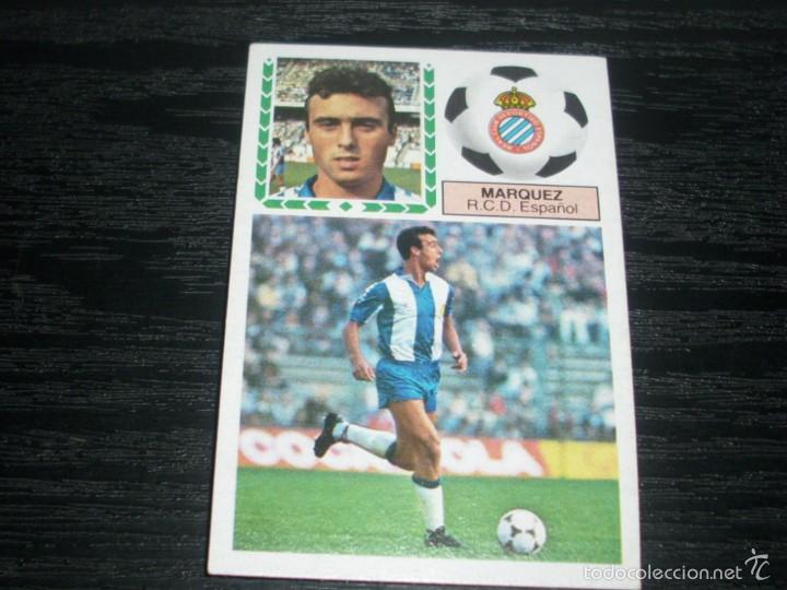 Cromos de f&uacute;tbol: -ESTE 83-84 : MARQUEZ  ( ESPA&Ntilde;OL ) - Foto 1