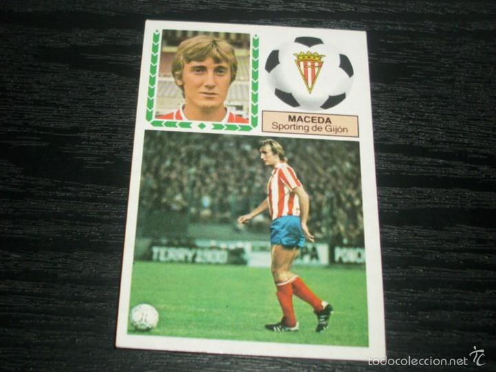 Cromos de f&uacute;tbol: -ESTE 83-84 : MACEDA  ( GIJON ) - Foto 1