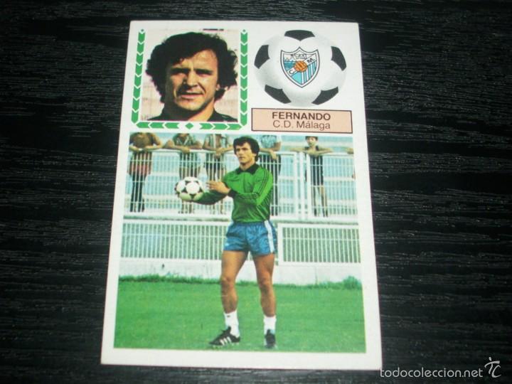 Cromos de f&uacute;tbol: -ESTE 83-84 : FERNANDO  ( MALAGA ) - Foto 1