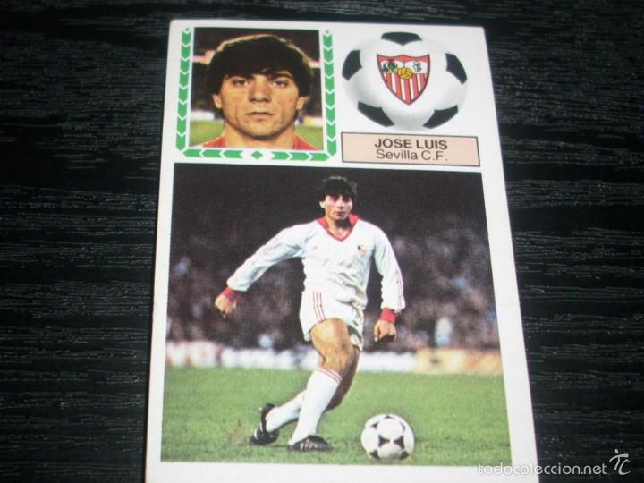 Cromos de f&uacute;tbol: -ESTE 83-84 : JOSE LUIS  ( SEVILLA ) - Foto 1