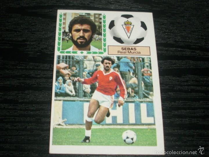 Cromos de f&uacute;tbol: -ESTE 83-84 : SEBAS  ( MURCIA ) - Foto 1