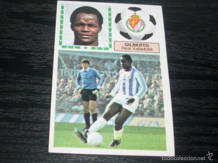 Cromos de f&uacute;tbol: -ESTE 83-84 : GILBERTO  ( VALLADOLID ) - Foto 1