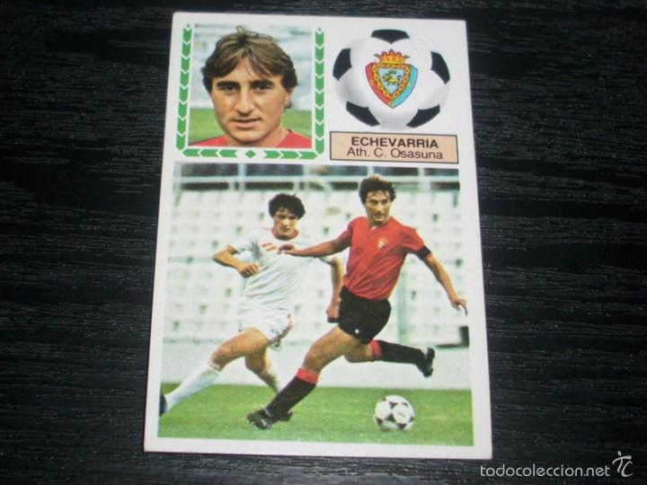 Cromos de f&uacute;tbol: -ESTE 83-84 : ECHEVARRIA  ( OSASUNA ) - Foto 1