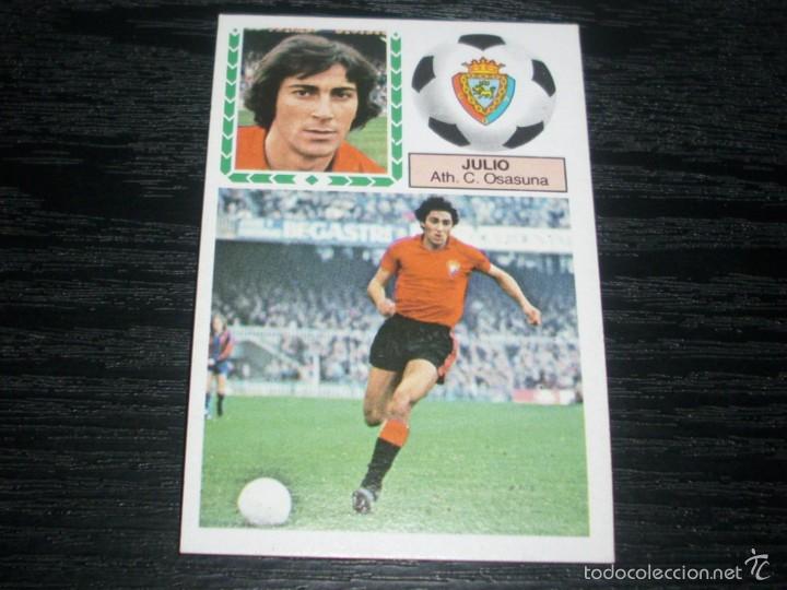 Cromos de f&uacute;tbol: -ESTE 83-84 : JULIO  ( OSASUNA ) - Foto 1