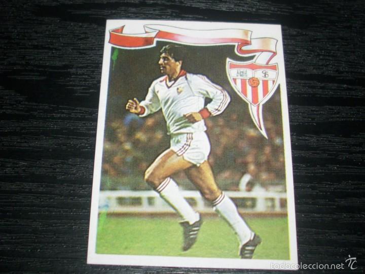 Cromos de f&uacute;tbol: -MAGA 84-85 : 40 BLANCO  ( SEVILLA ) - Foto 1