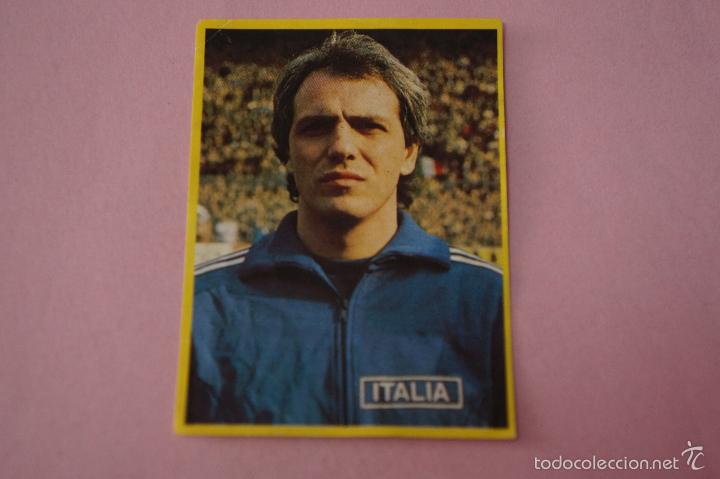 Cromos de f&uacute;tbol: CROMO DE FUTBOL ROBERTO BETTEGA DESPEGADO N&ordm; 93 A&Ntilde;O 1982 DEL ALBUM FUTBOL EN ACCION DE DANONE