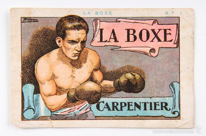 Cromos de f&uacute;tbol: COLECCION COMPLETA DE 25 CROMOS LA BOXE CARPENTIER - Foto 2