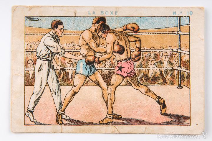 Cromos de f&uacute;tbol: COLECCION COMPLETA DE 25 CROMOS LA BOXE CARPENTIER - Foto 6