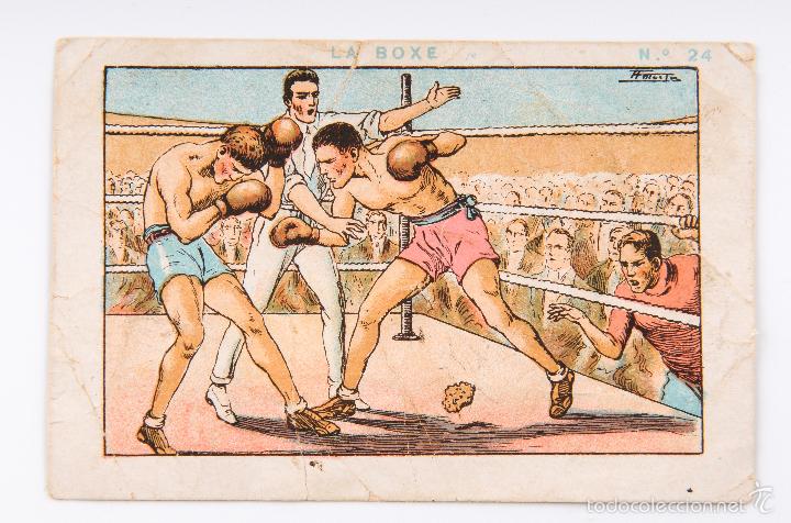 Cromos de f&uacute;tbol: COLECCION COMPLETA DE 25 CROMOS LA BOXE CARPENTIER - Foto 8