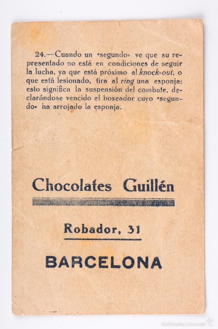 Cromos de f&uacute;tbol: COLECCION COMPLETA DE 25 CROMOS LA BOXE CARPENTIER - Foto 9
