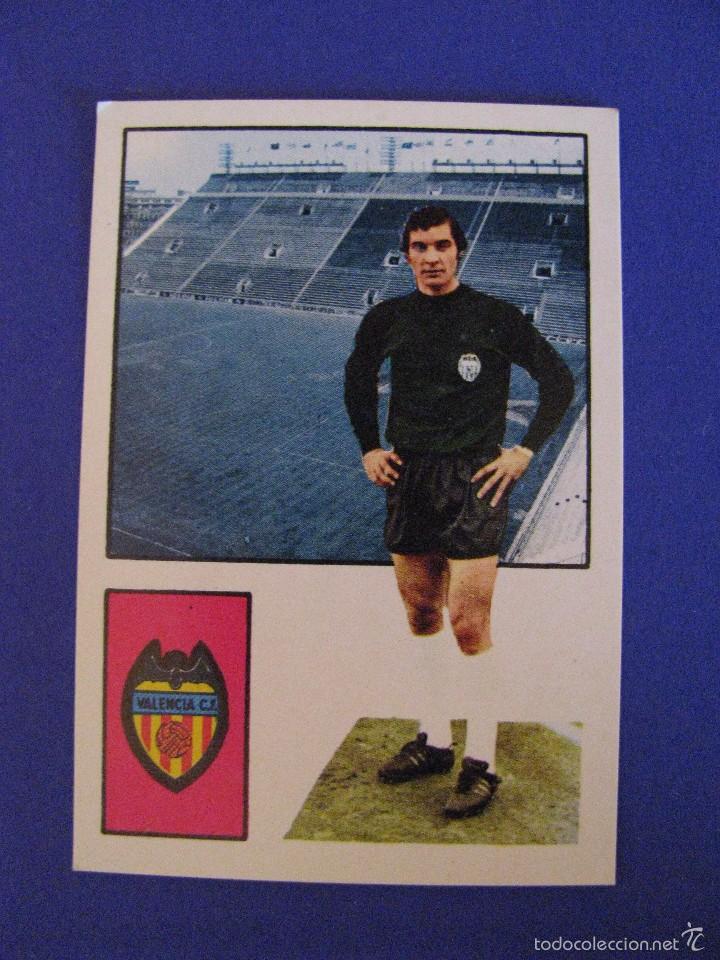 Figurine di Calcio: CROMO CAMPEONATO DE LIGA 1974 75 VALENCIA C. F. BALAGUER