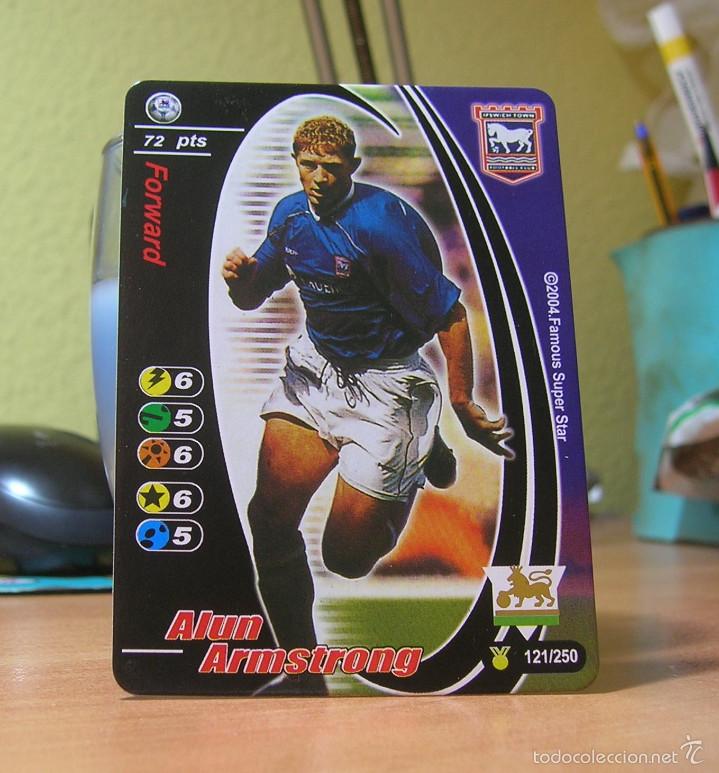 Football Stickers: FAMOUS SUPER STAR-SUPERSTAR ALUN ARMSTRONG  (IPSWICH TWON) LIGA INGLESA-PREMIER LEAGUE