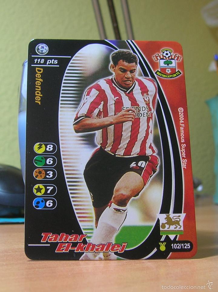 Figurine di Calcio: FAMOUS SUPER STAR-SUPERSTAR  TAHAR EL-KHALEJ  (SOUTHAMPTON) LIGA INGLESA-PREMIER LEAGUE
